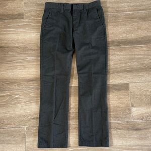 Volcom boys size 29 Charcoal Chinos